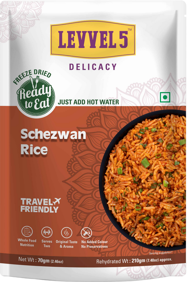 Schezwan Rice - Ready To Eat