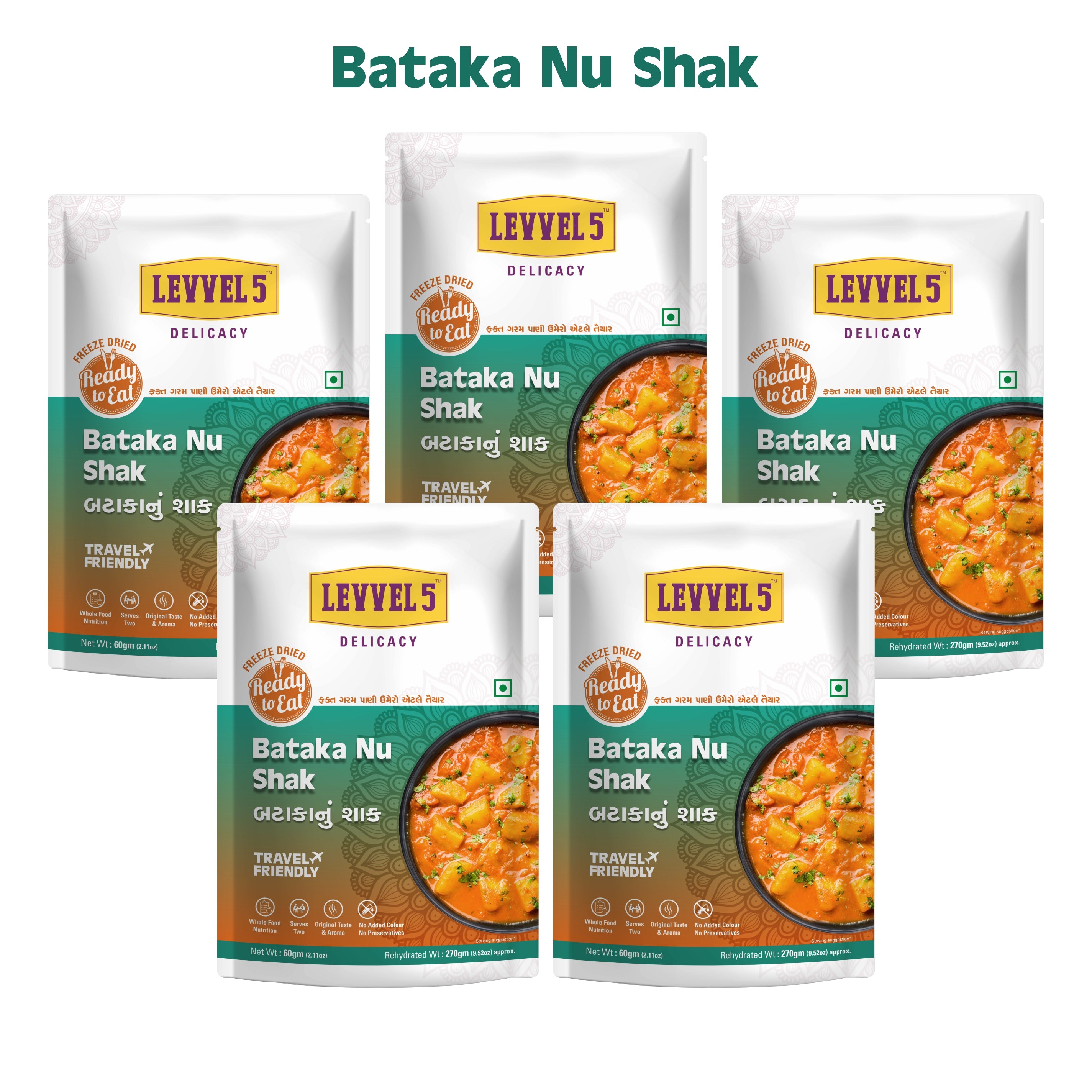Gujarati Bataka nu Shak - Ready to Eat