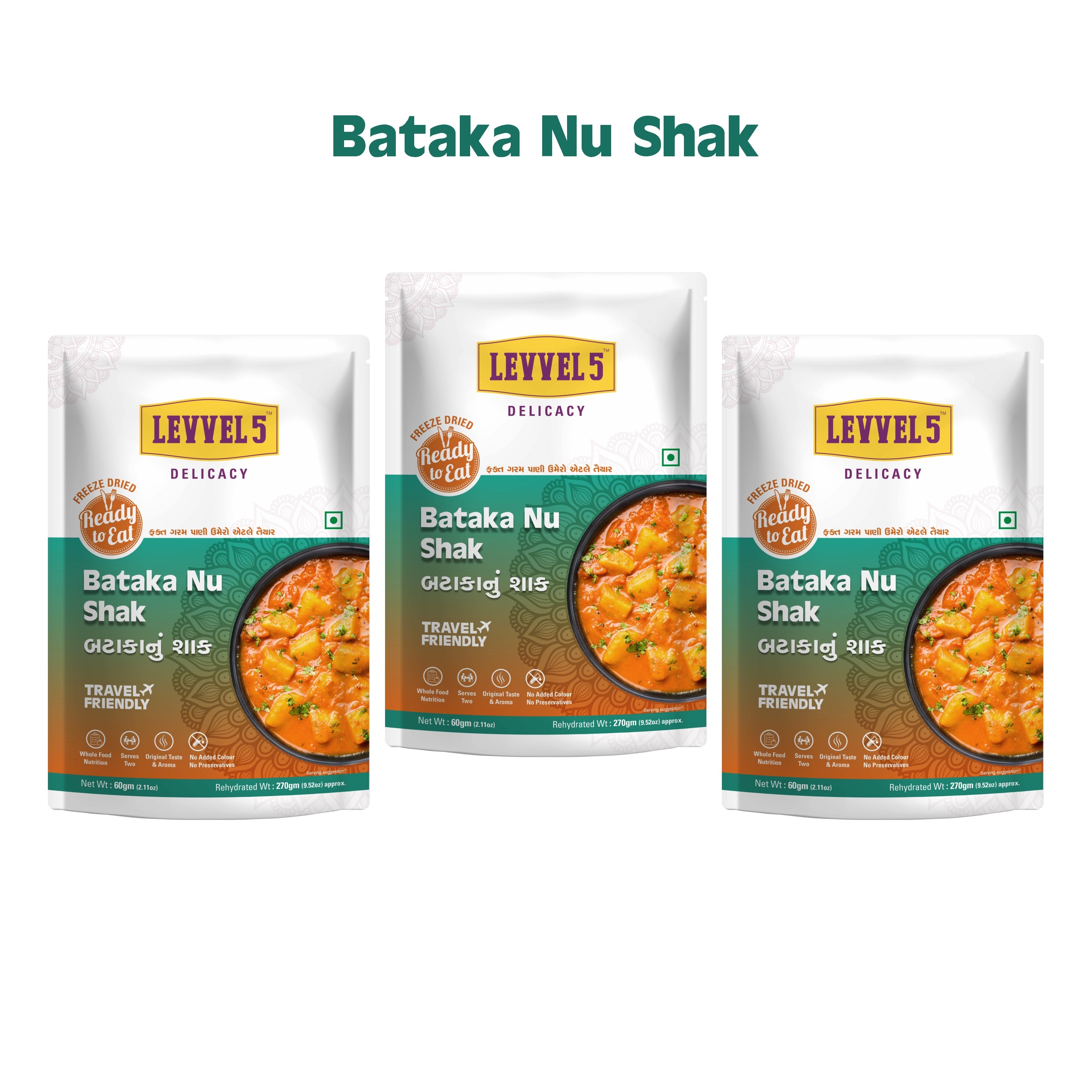Gujarati Bataka nu Shak - Ready to Eat