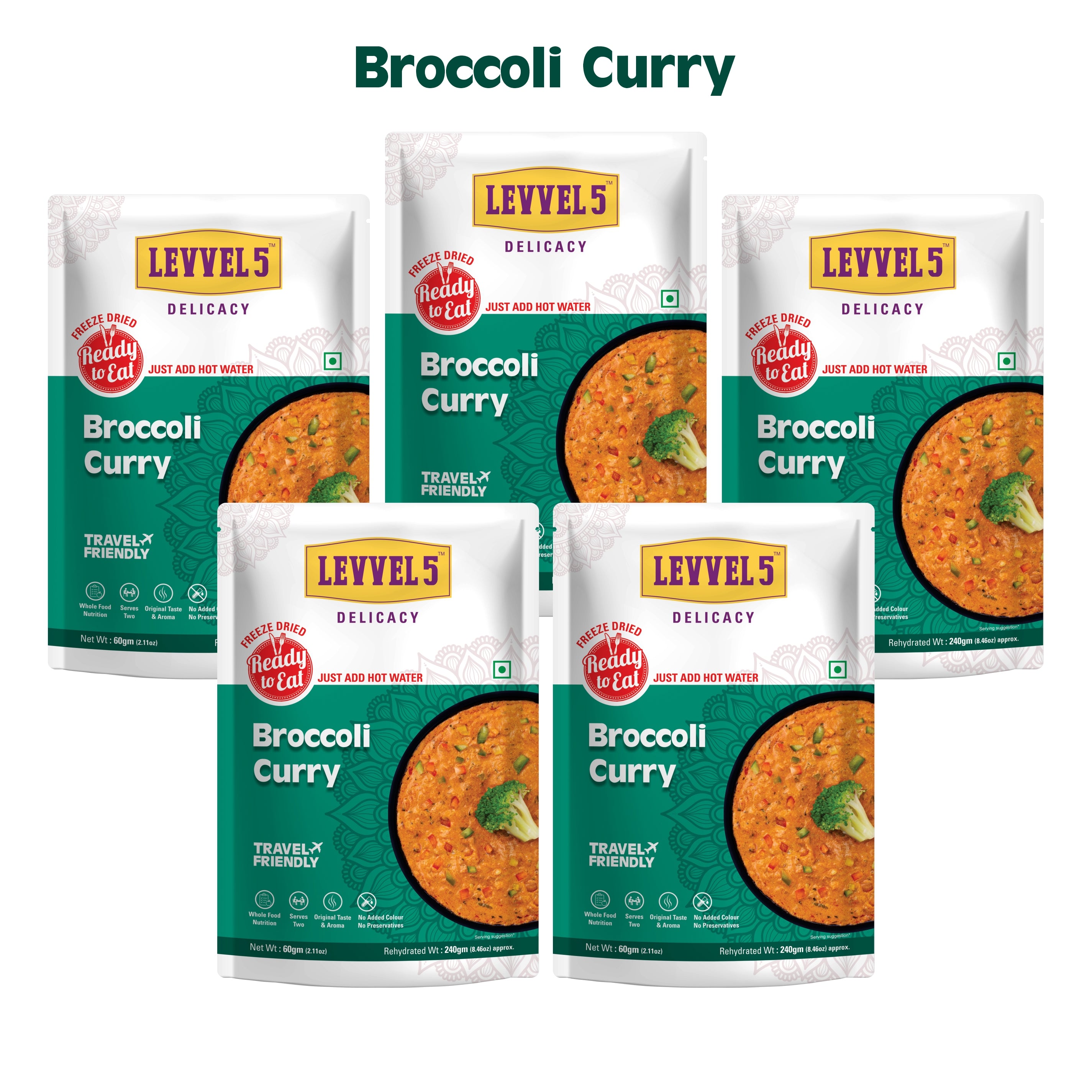 Broccoli Curry - Ready To Eat