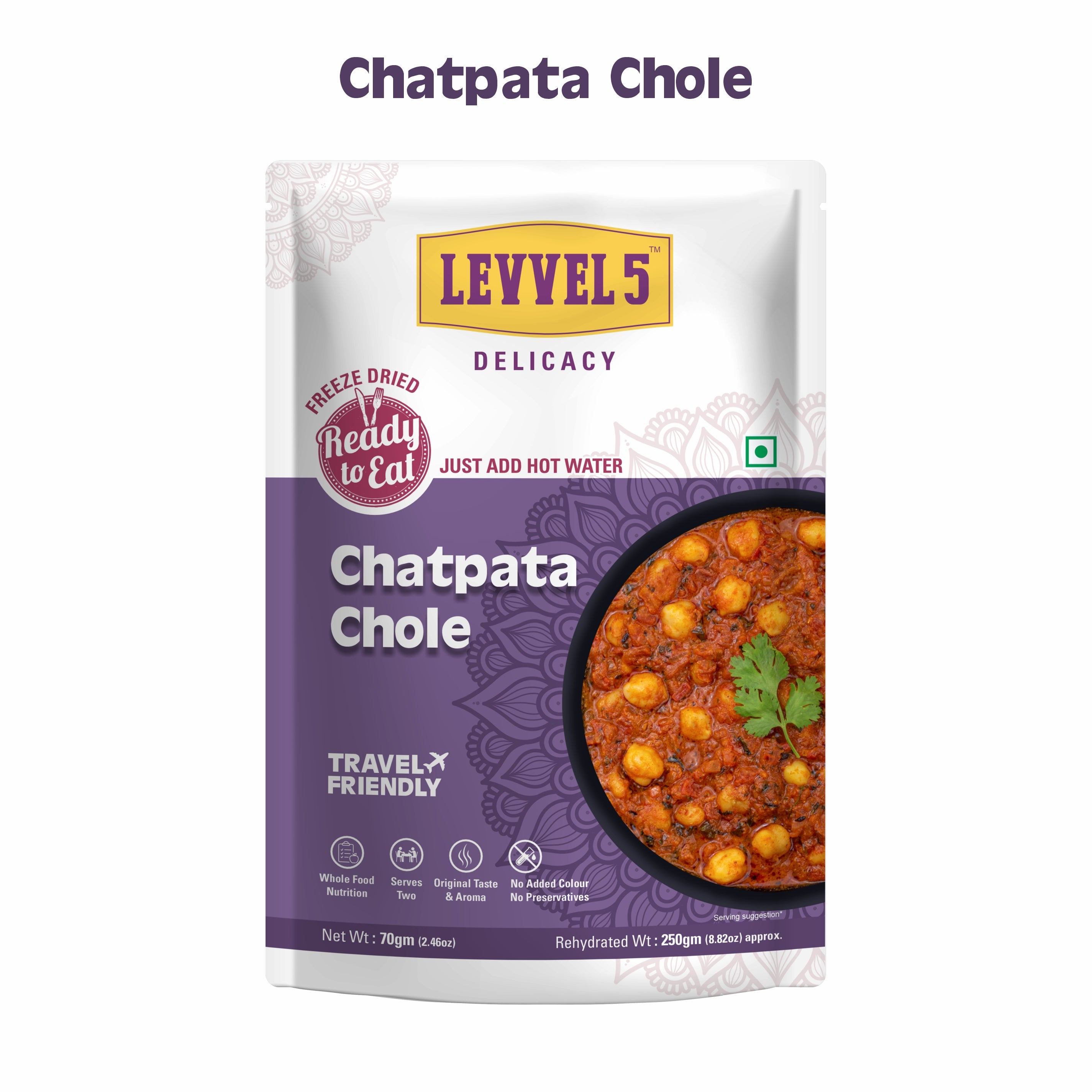 Chatpata Chole - Ready To Eat Pack of 3