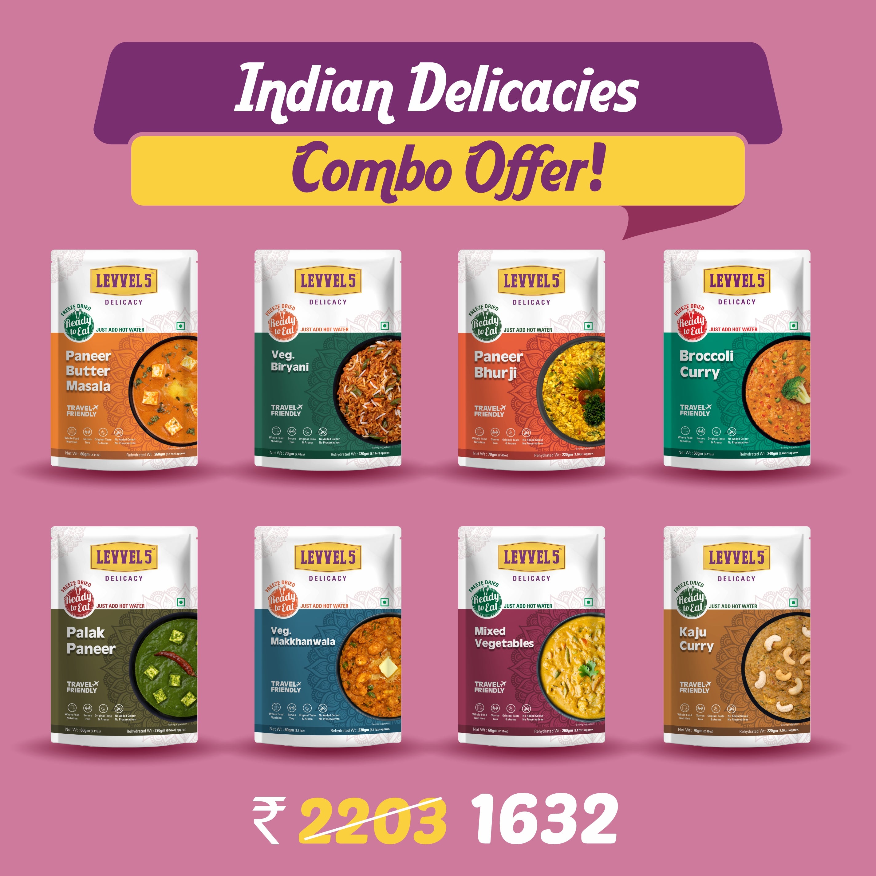 Indian Delicacies Combo Offer!