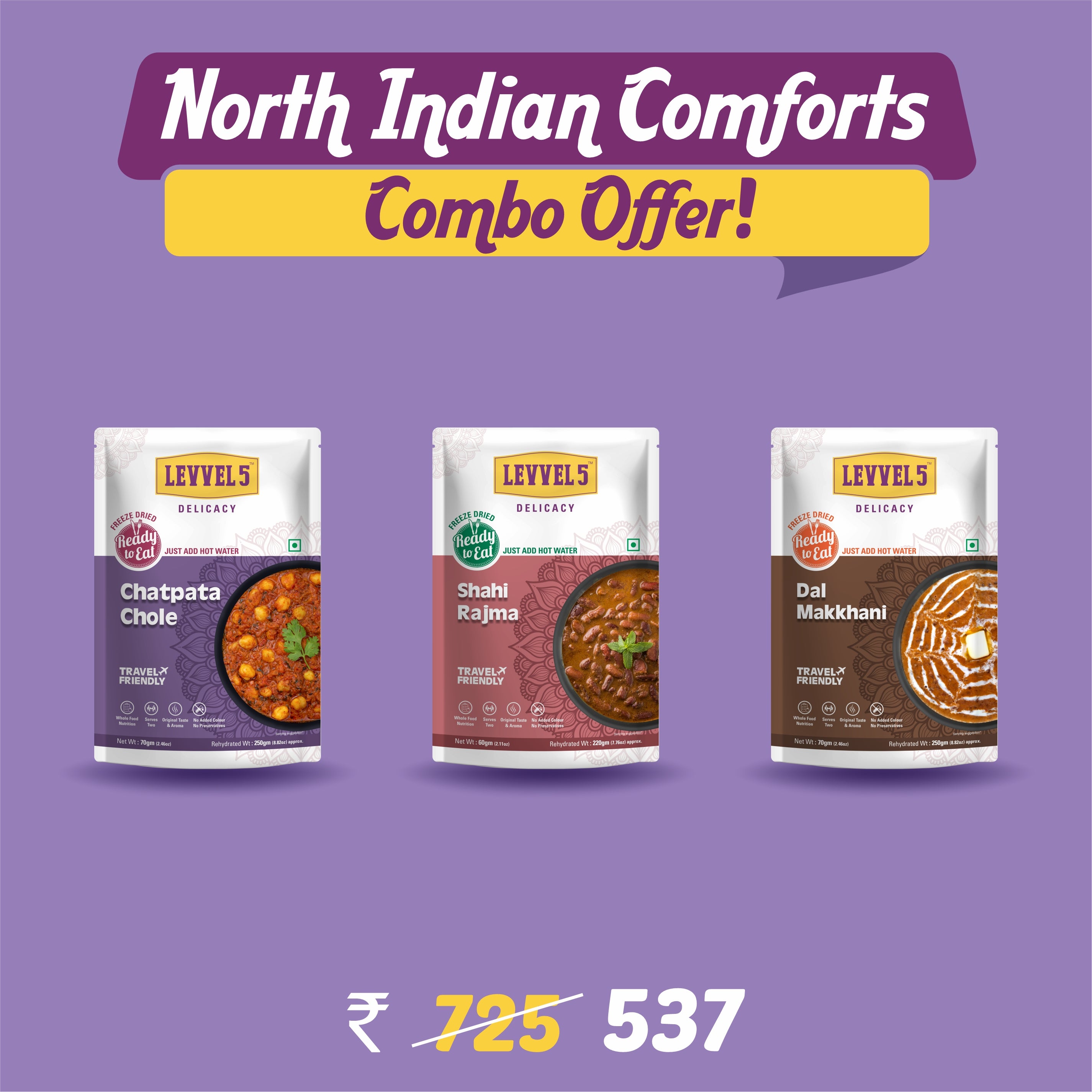 North Indian Comforts Combo Offer!
