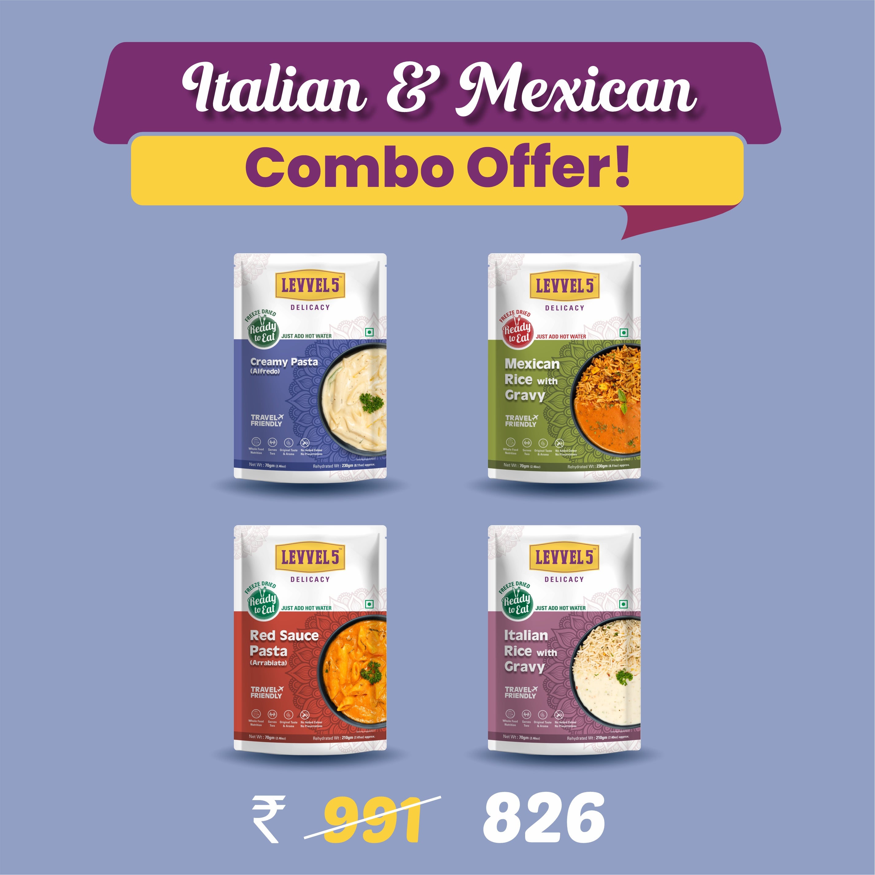 Italian & Mexican Combo Offer