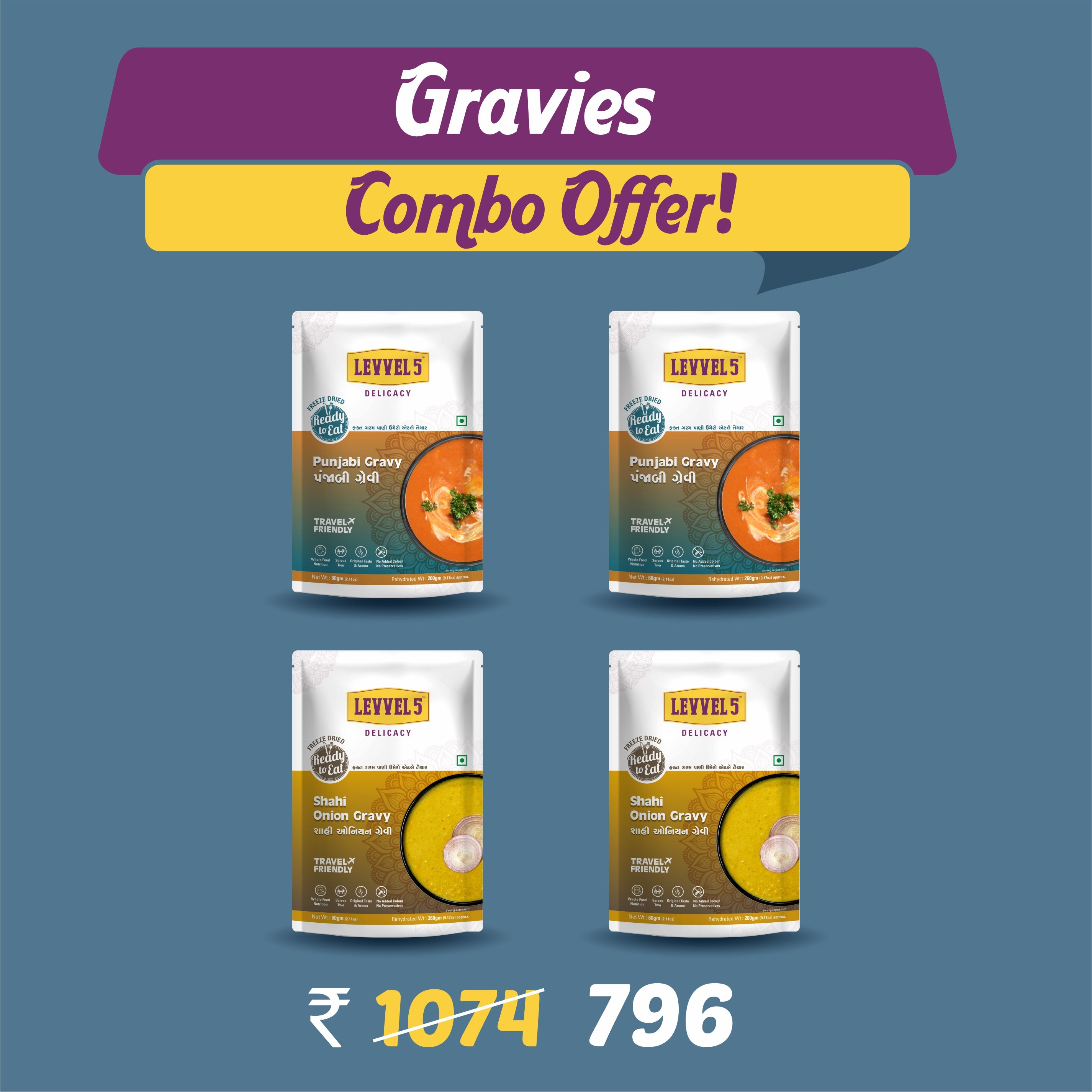 Gravies Combo Offer!