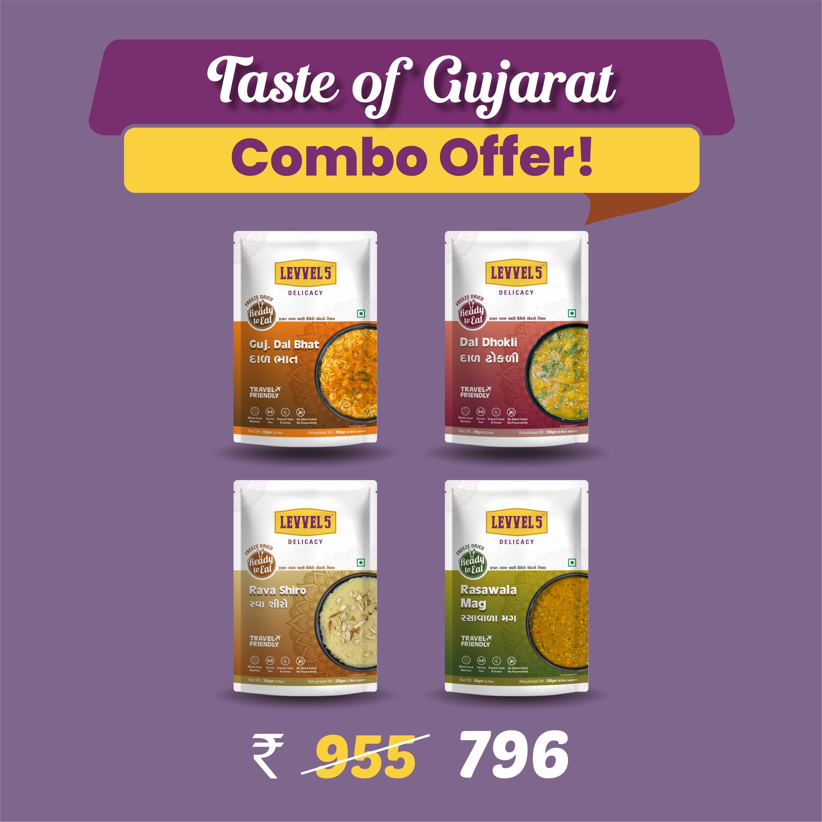 Taste of Gujarat Combo Offer
