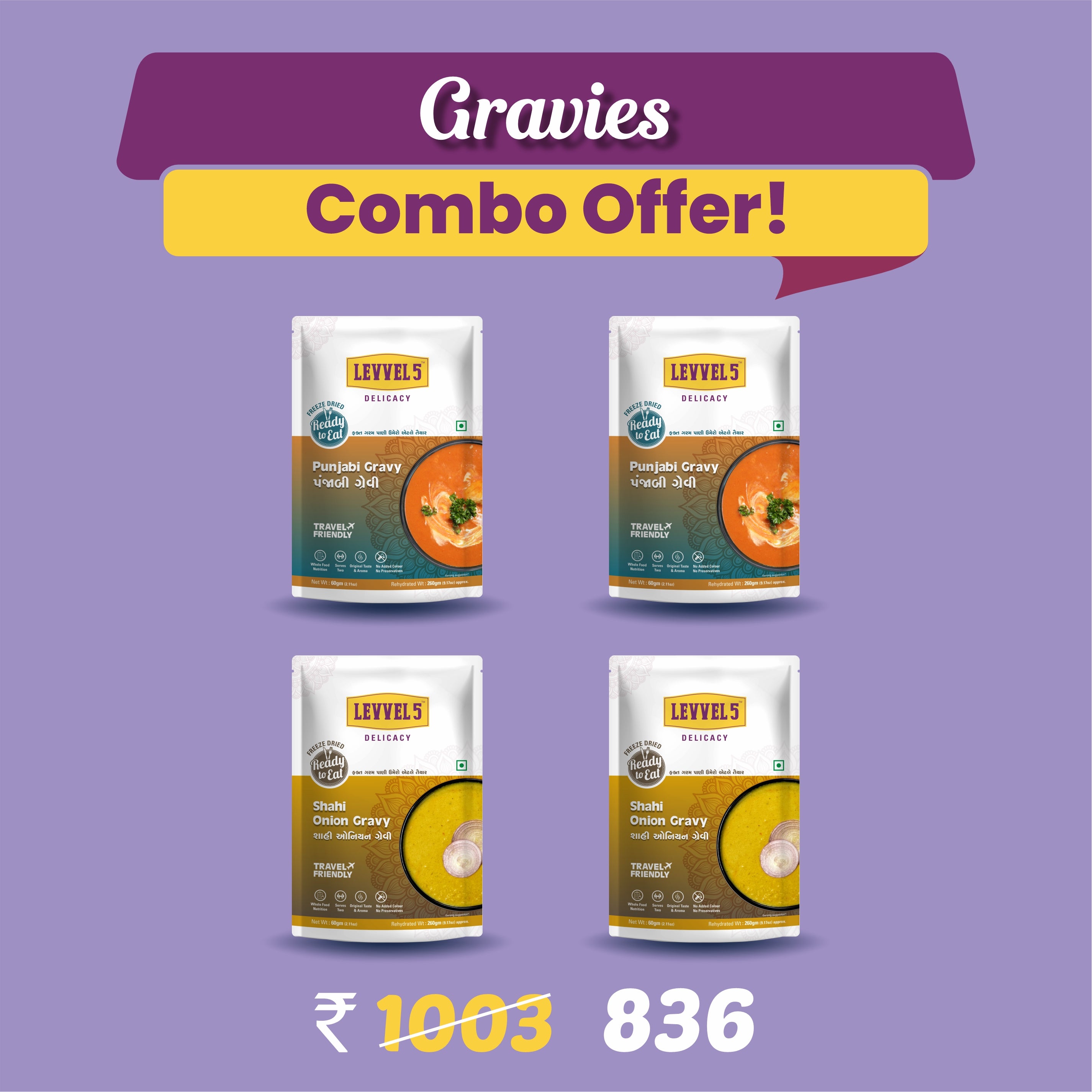 Gravies Combo Offer!