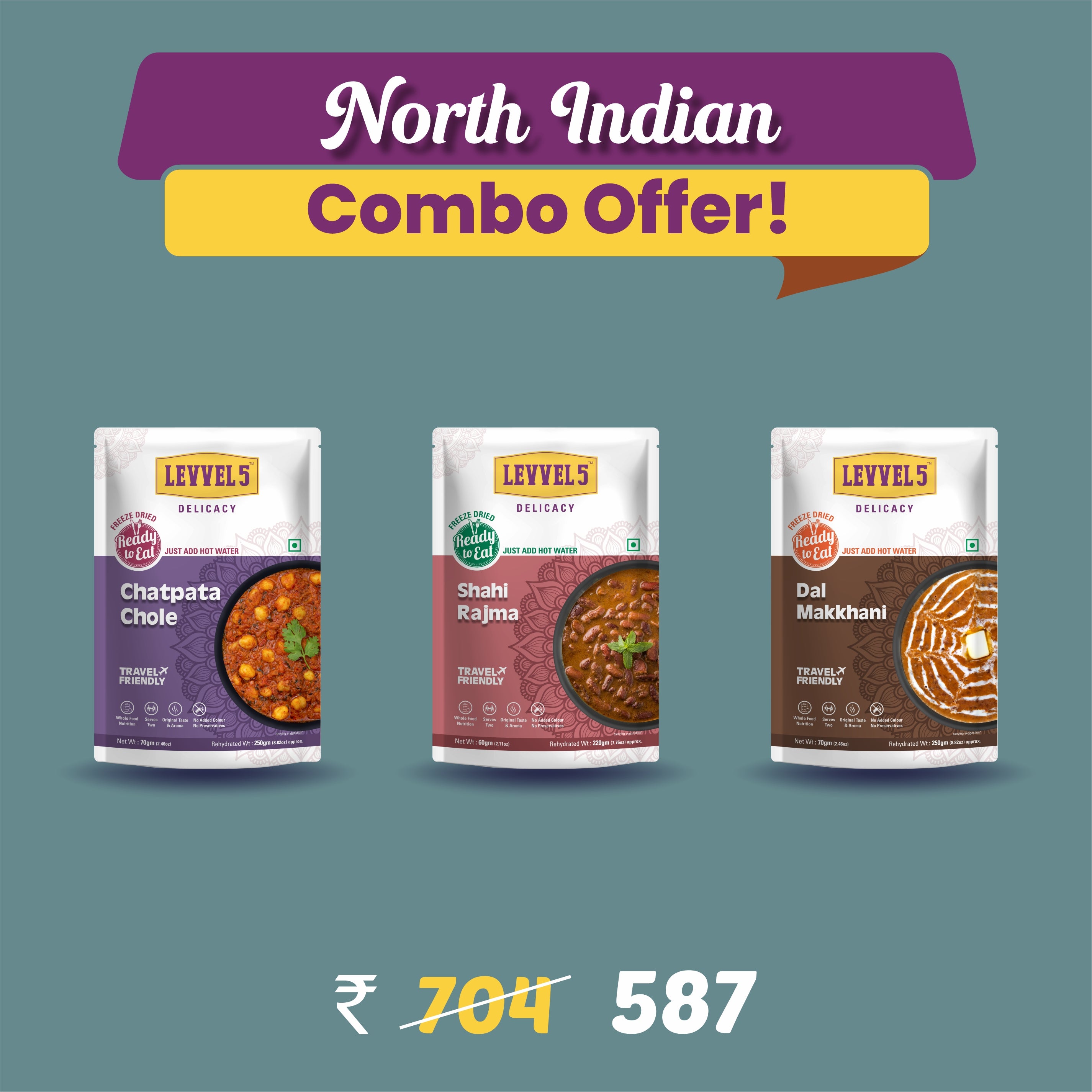 North Indian Comforts Combo Offer!