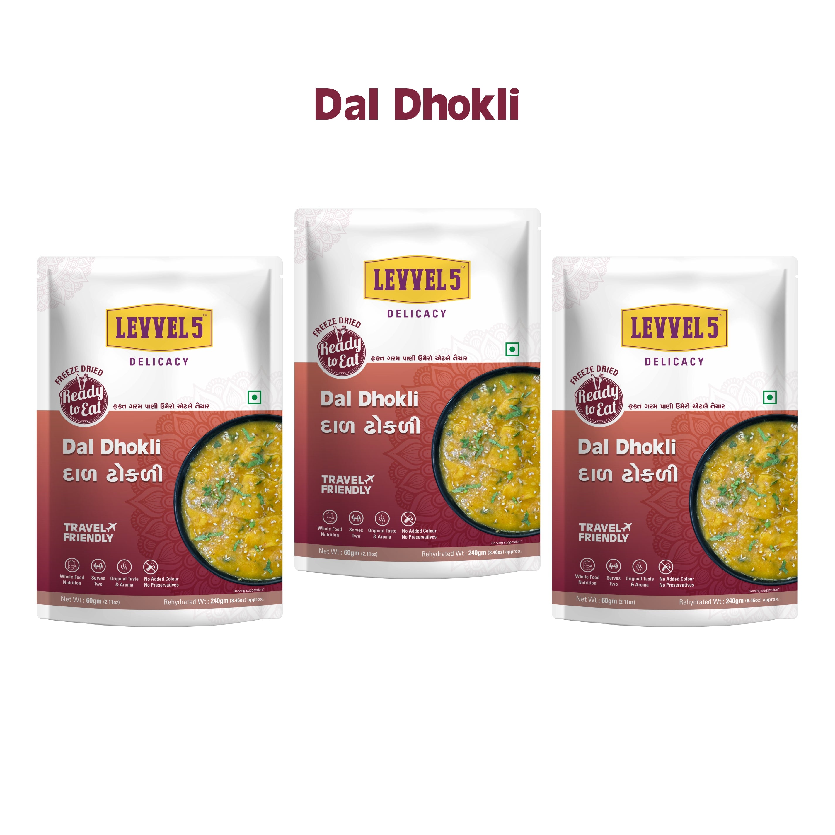 Gujarati Dal Dhokli - Ready To Eat