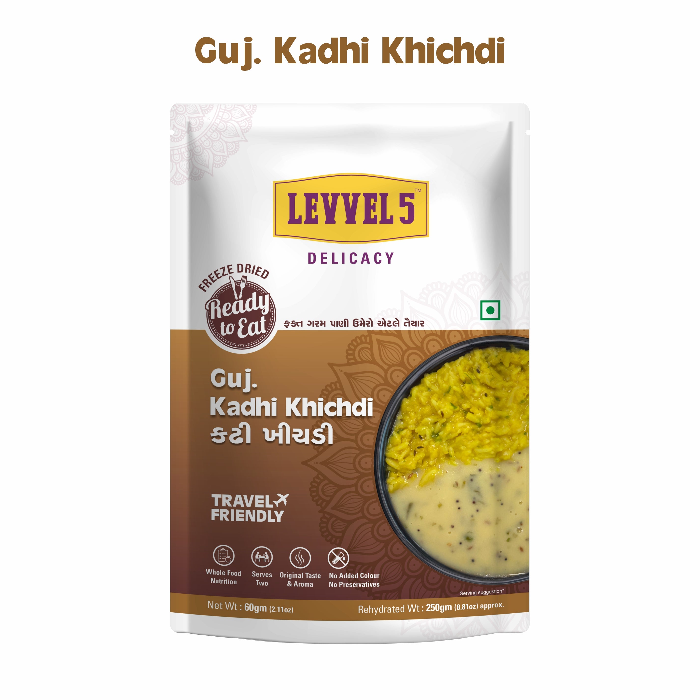 Gujarati Kadhi Khichdi - Ready to Eat