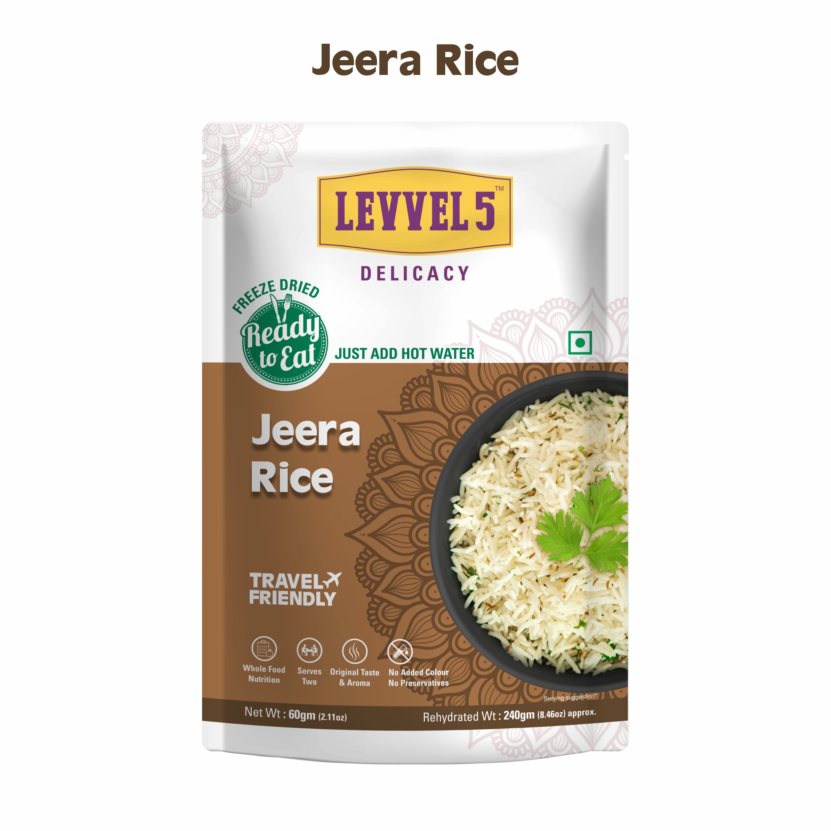 Jeera Rice - Ready To Eat Pack of 3
