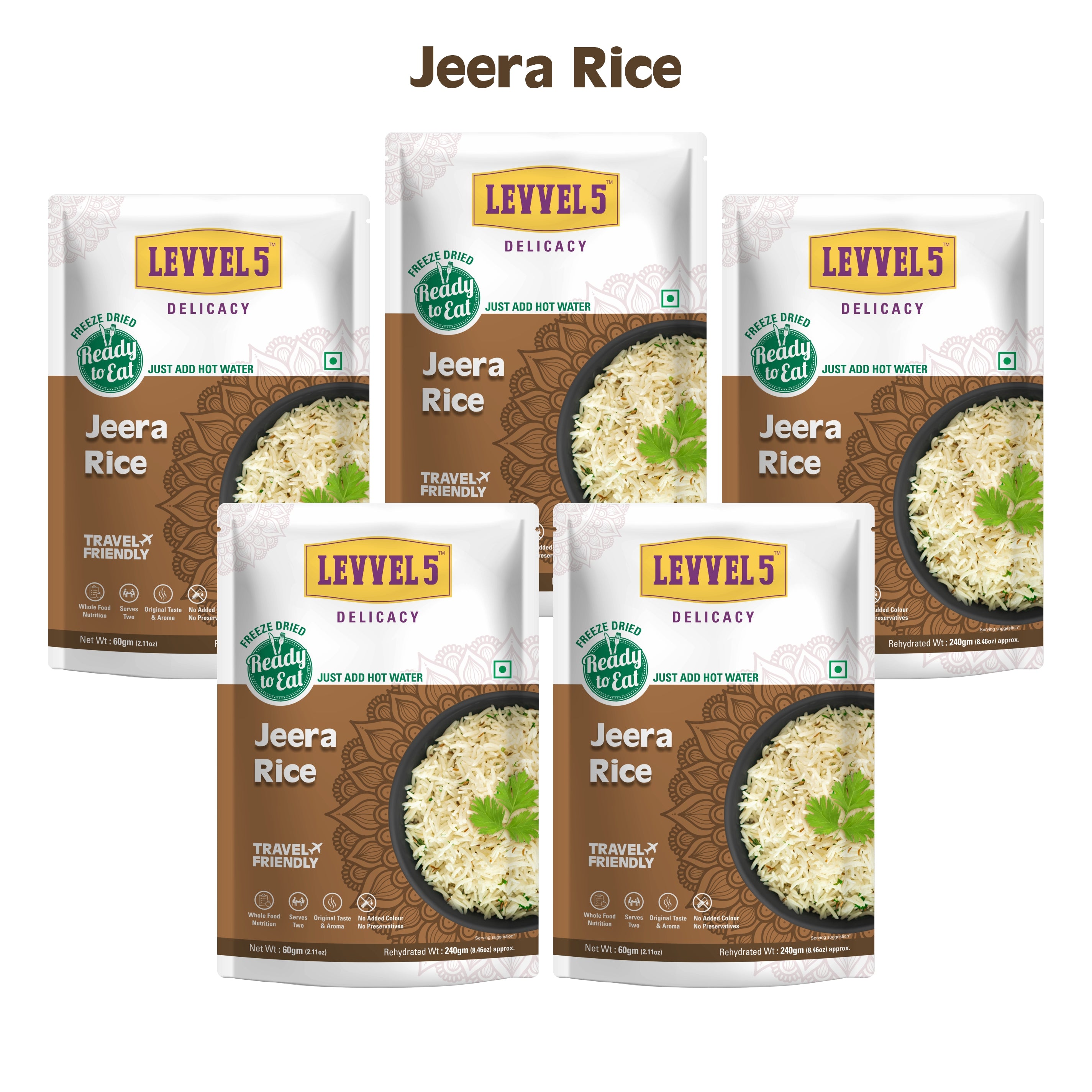 Jeera Rice - Ready To Eat