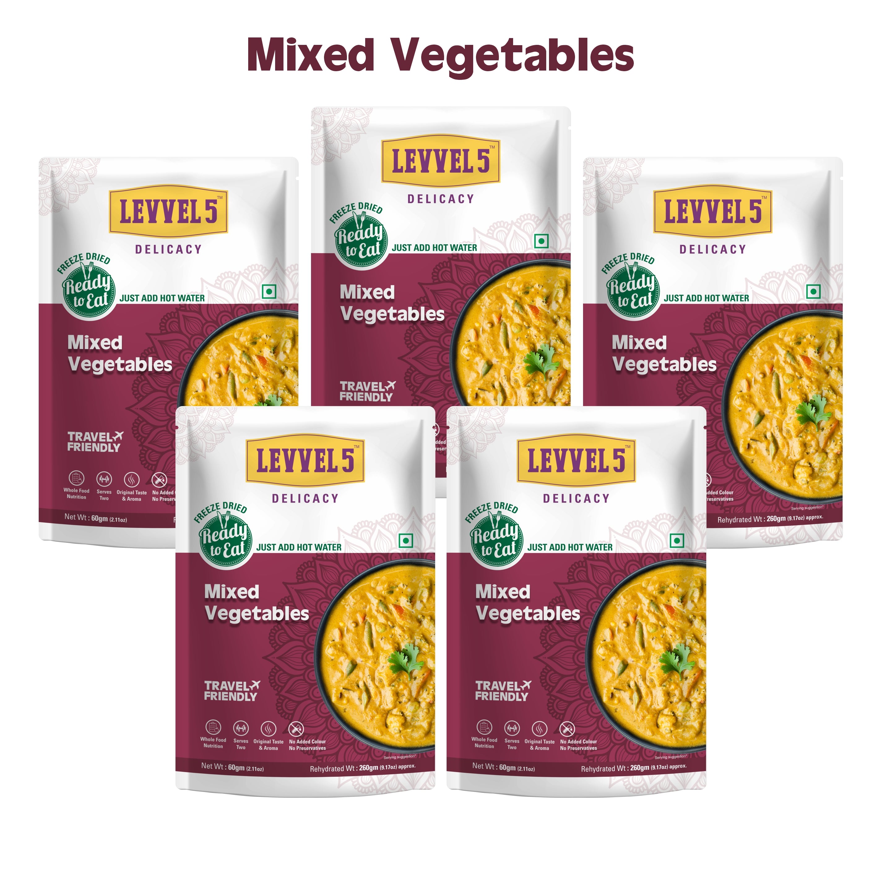 Mix Vegetables - Ready To Eat