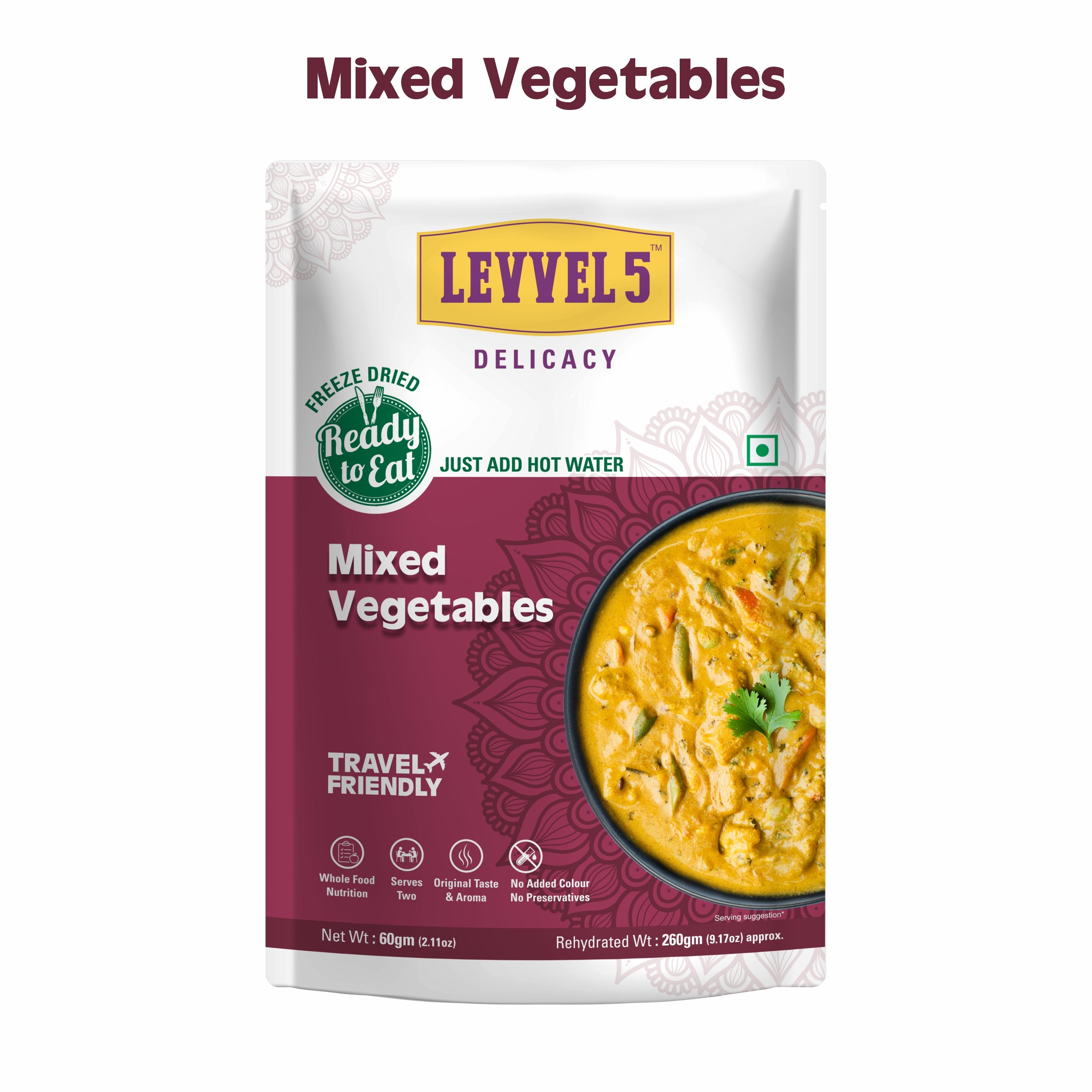 Mix Vegetables - Ready To Eat