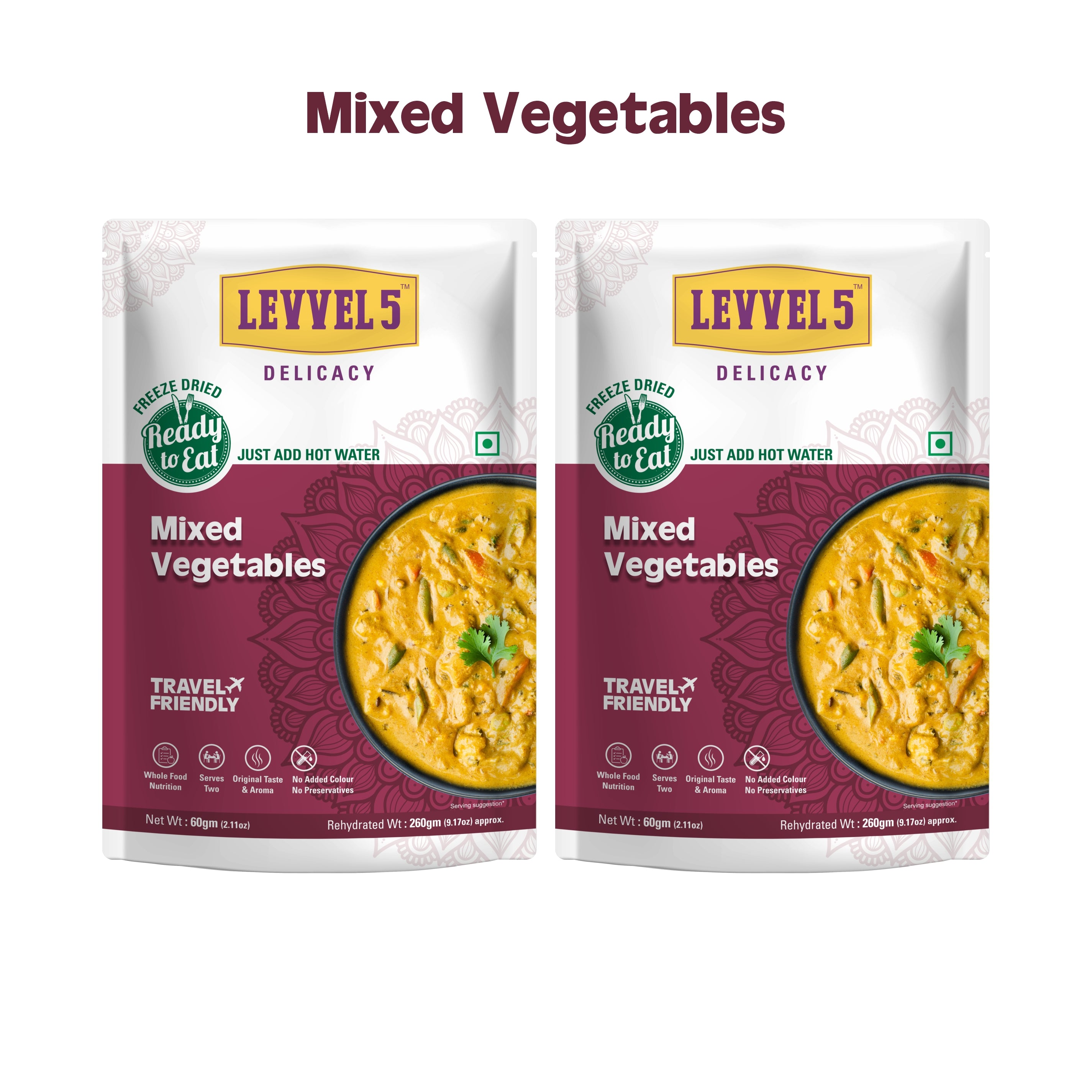Mix Vegetables - Ready To Eat