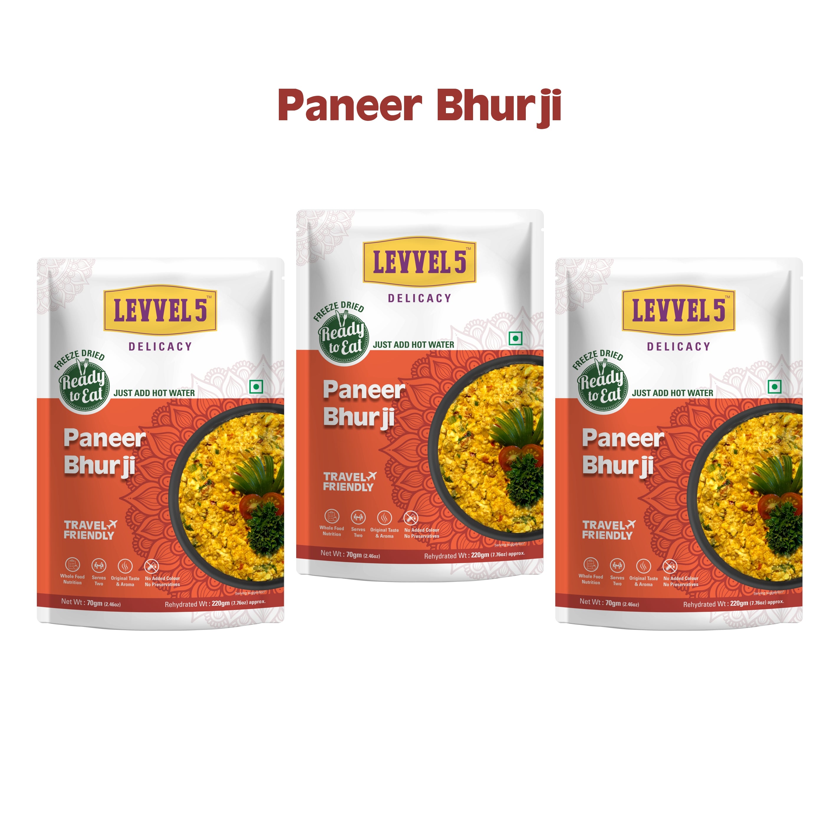 Paneer Bhurji - Ready To Eat