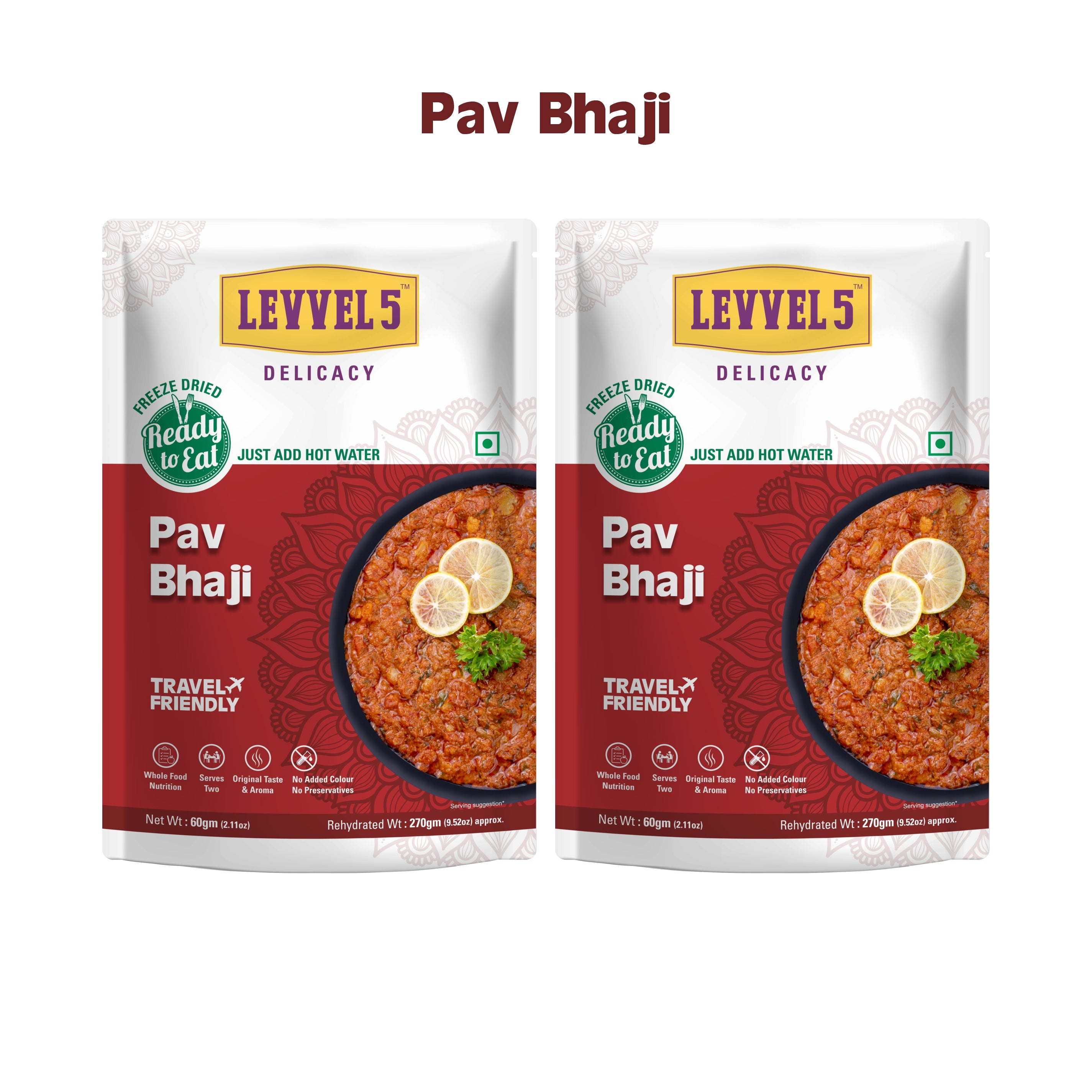Pav Bhaji - Ready To Eat