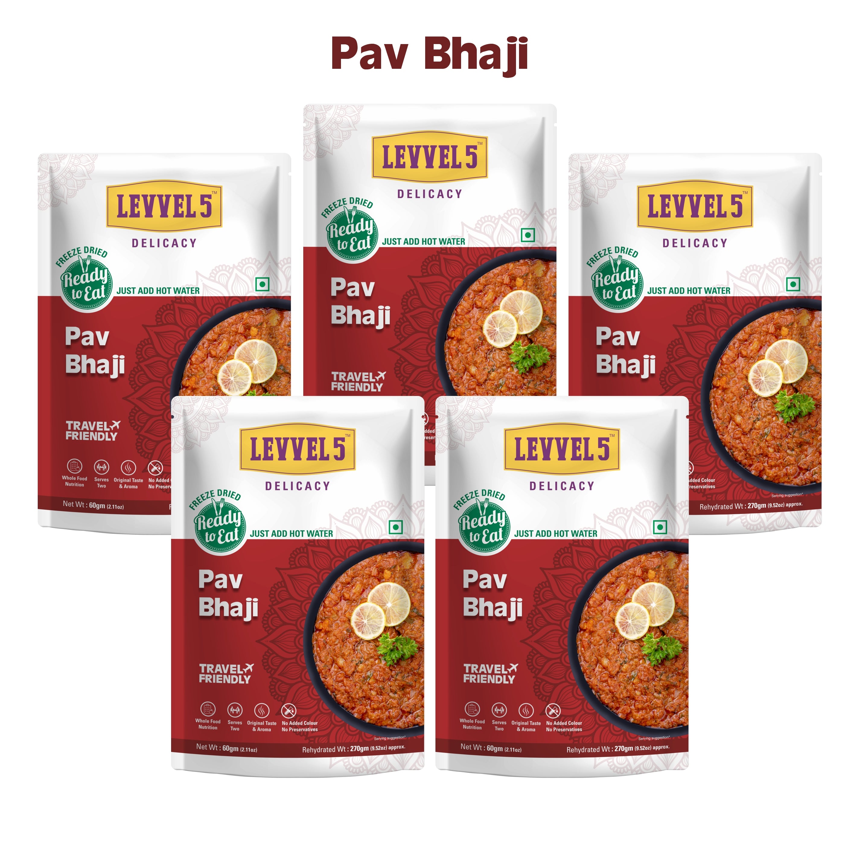 Pav Bhaji - Ready To Eat