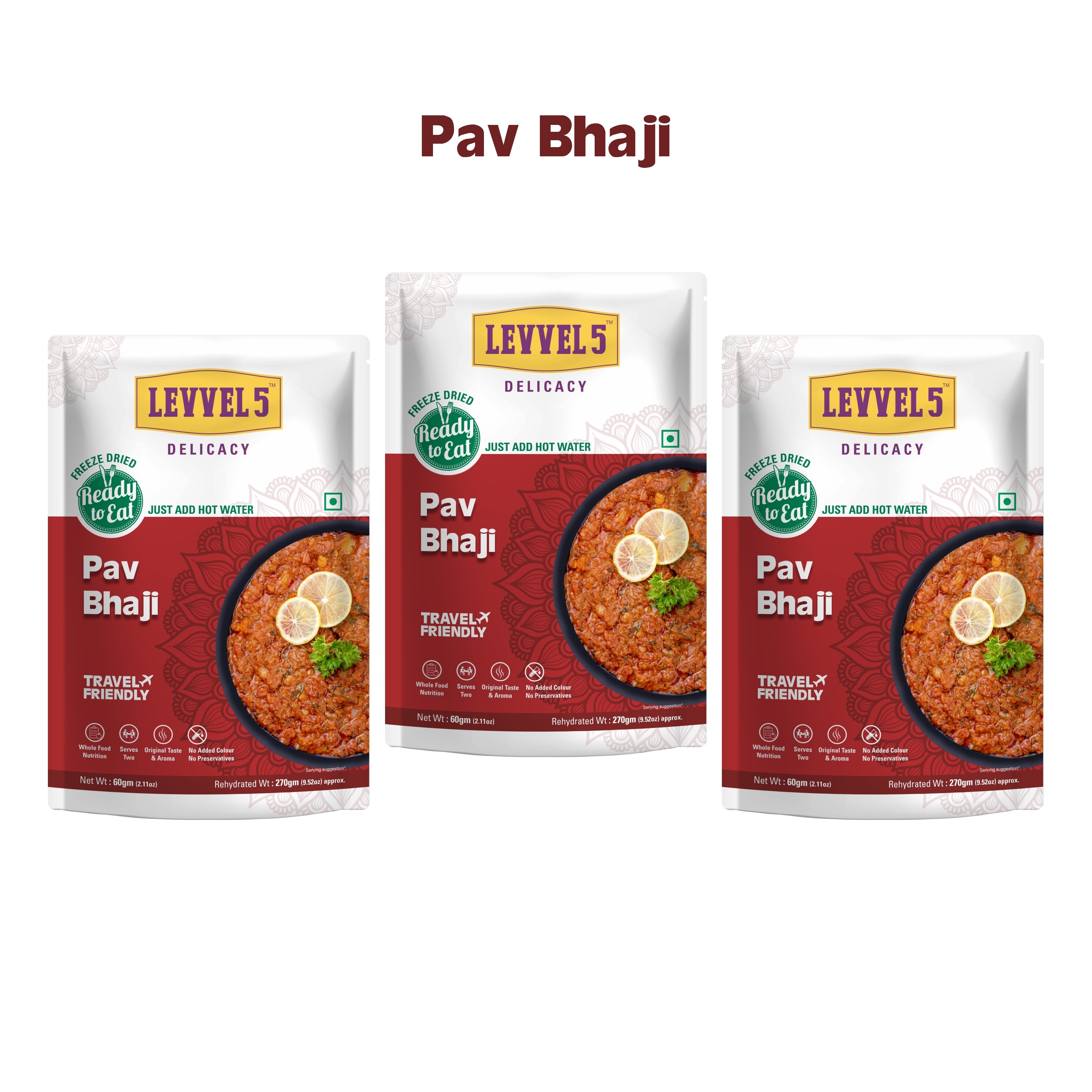 Pav Bhaji - Ready To Eat
