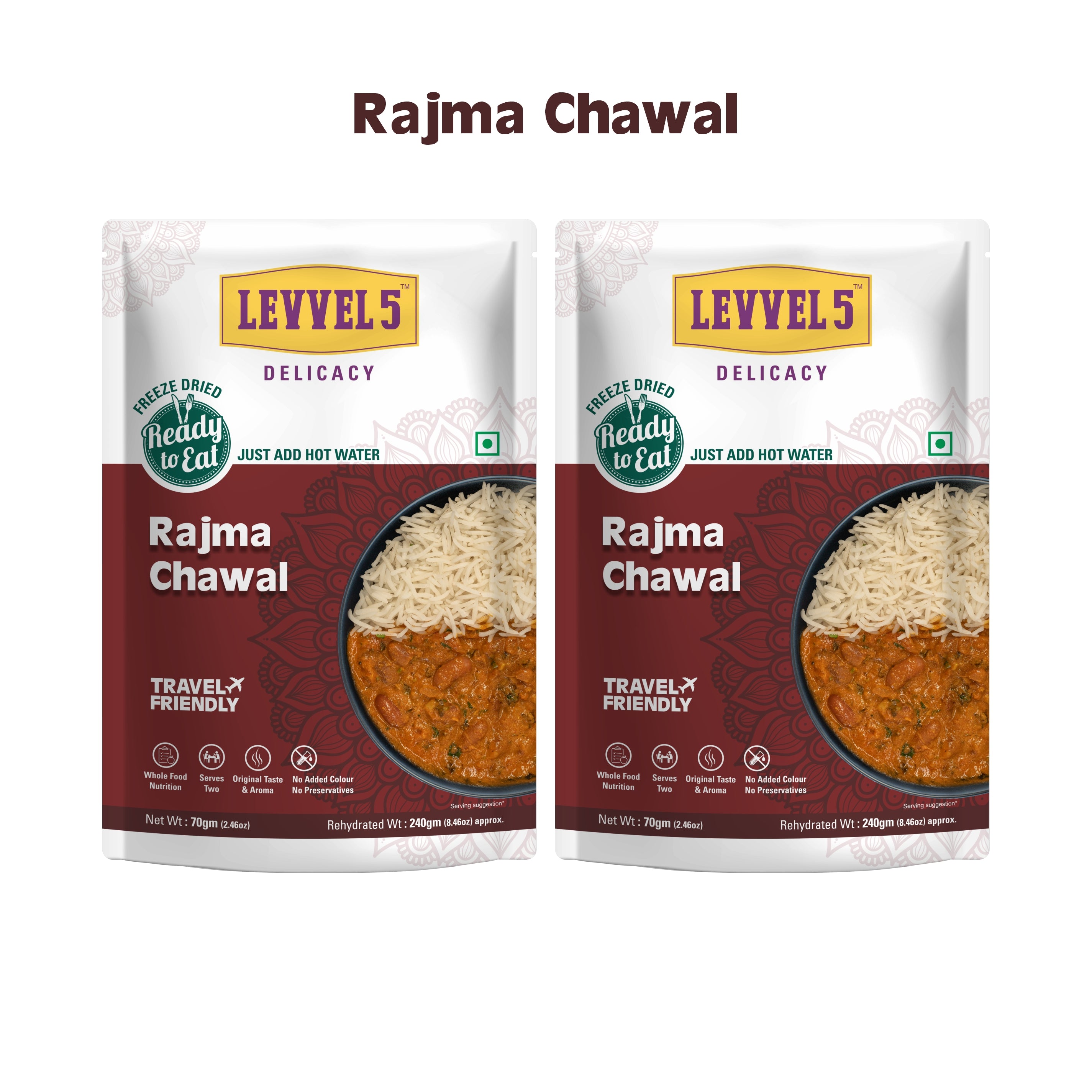 Rajma Chawal - Ready To Eat