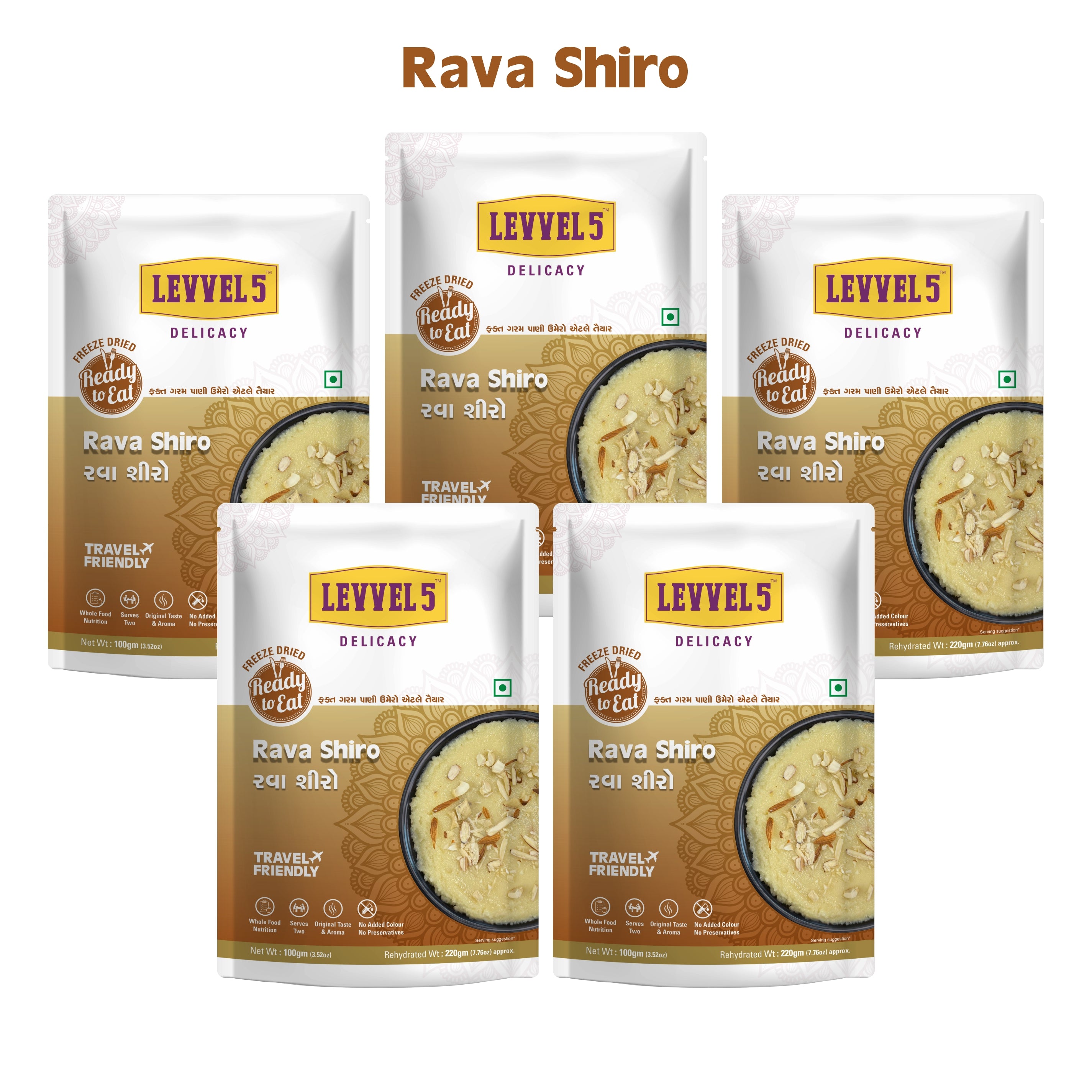 Gujarati Rava Shiro - Ready to Eat