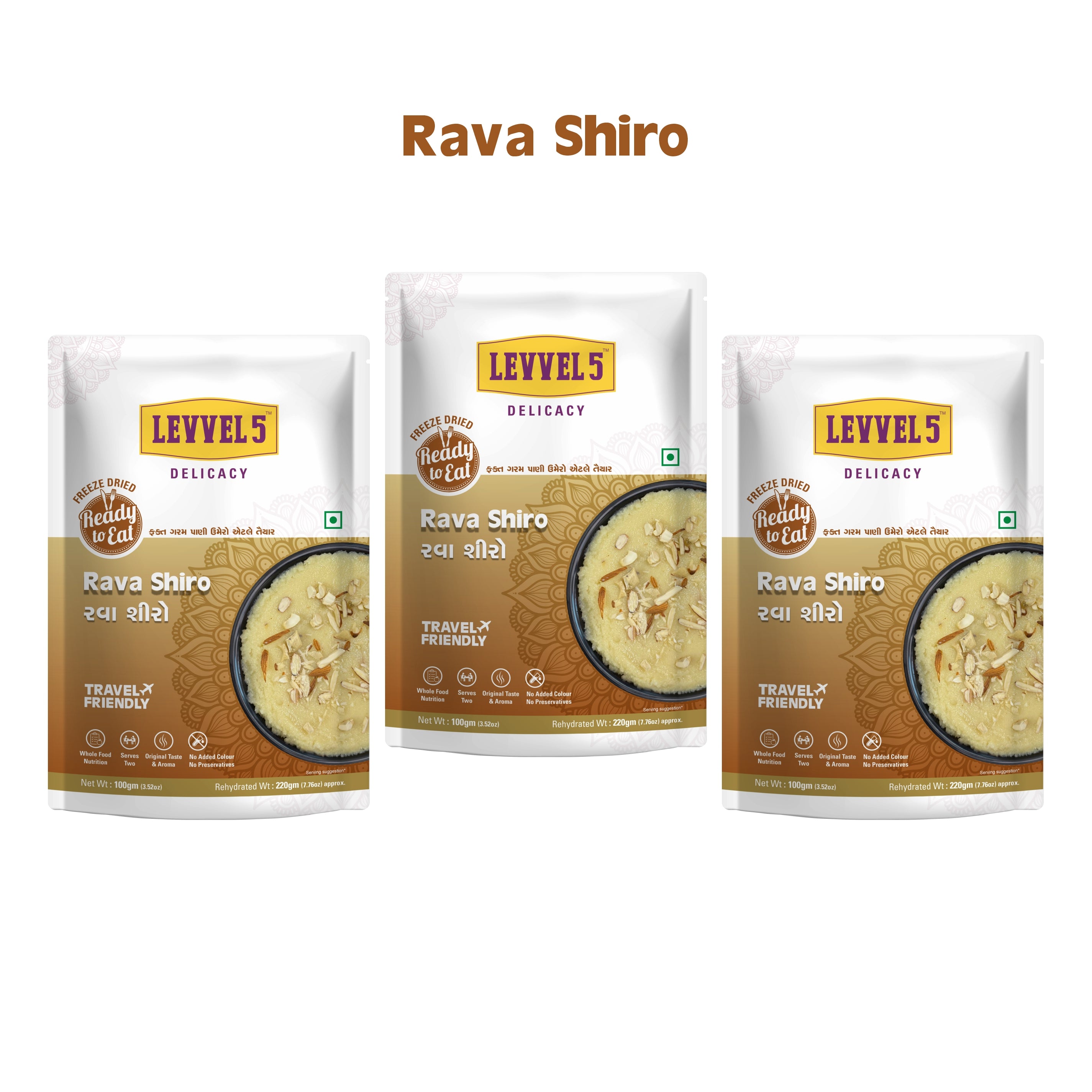 Gujarati Rava Shiro - Ready to Eat