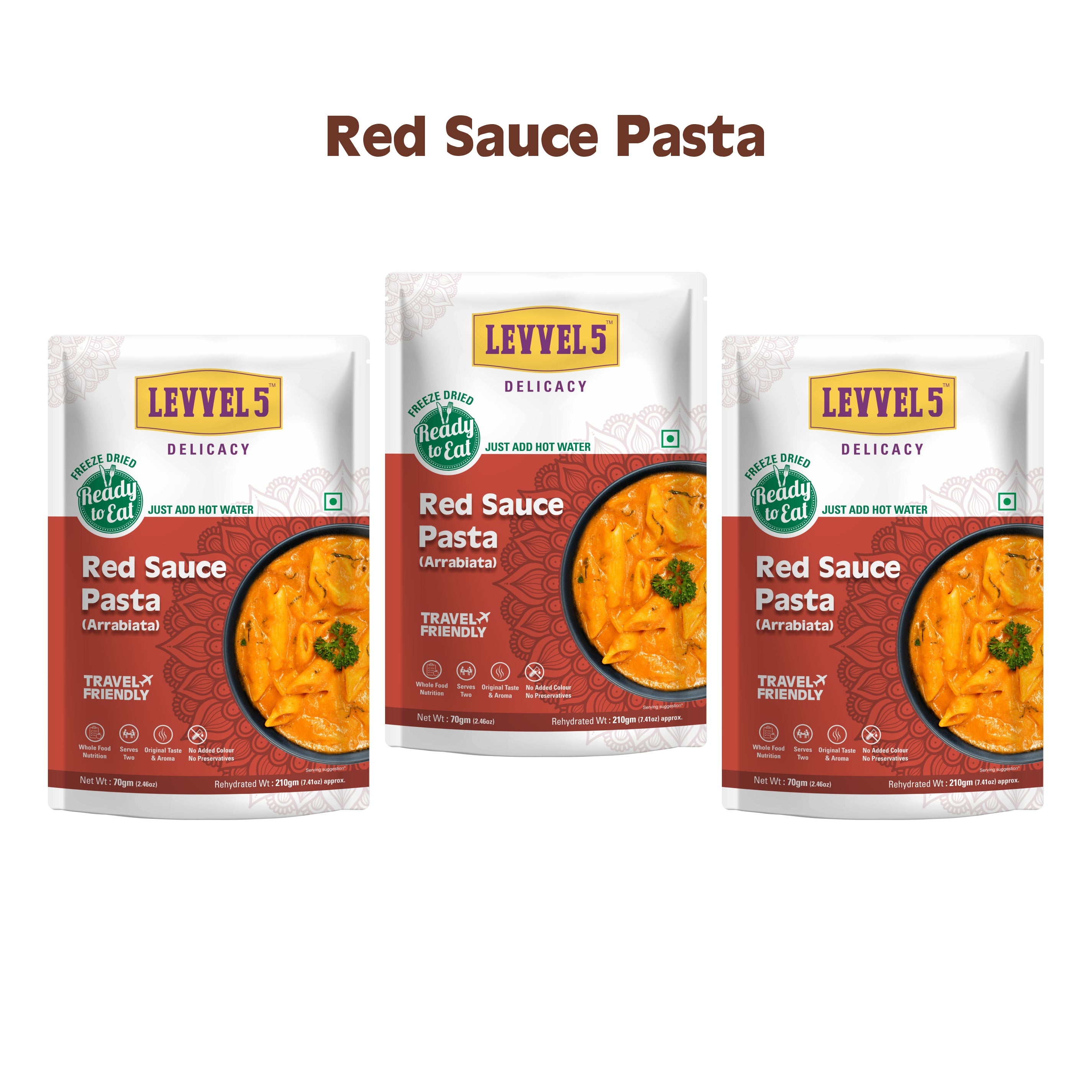 Red Sauce Pasta - Ready To Eat