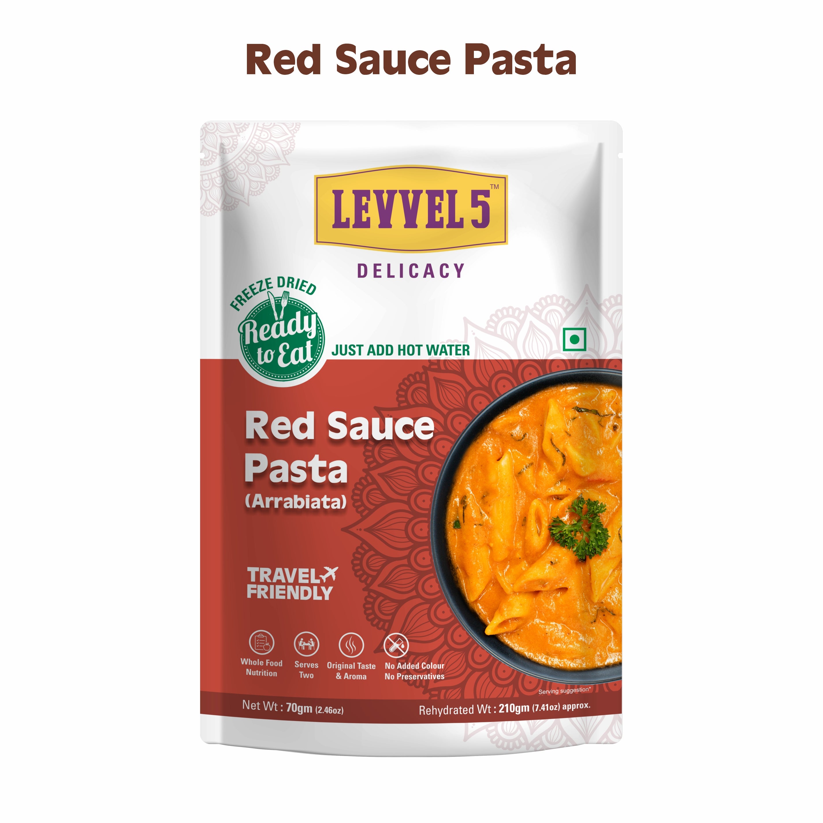 Red Sauce Pasta - Ready To Eat Pack of 3