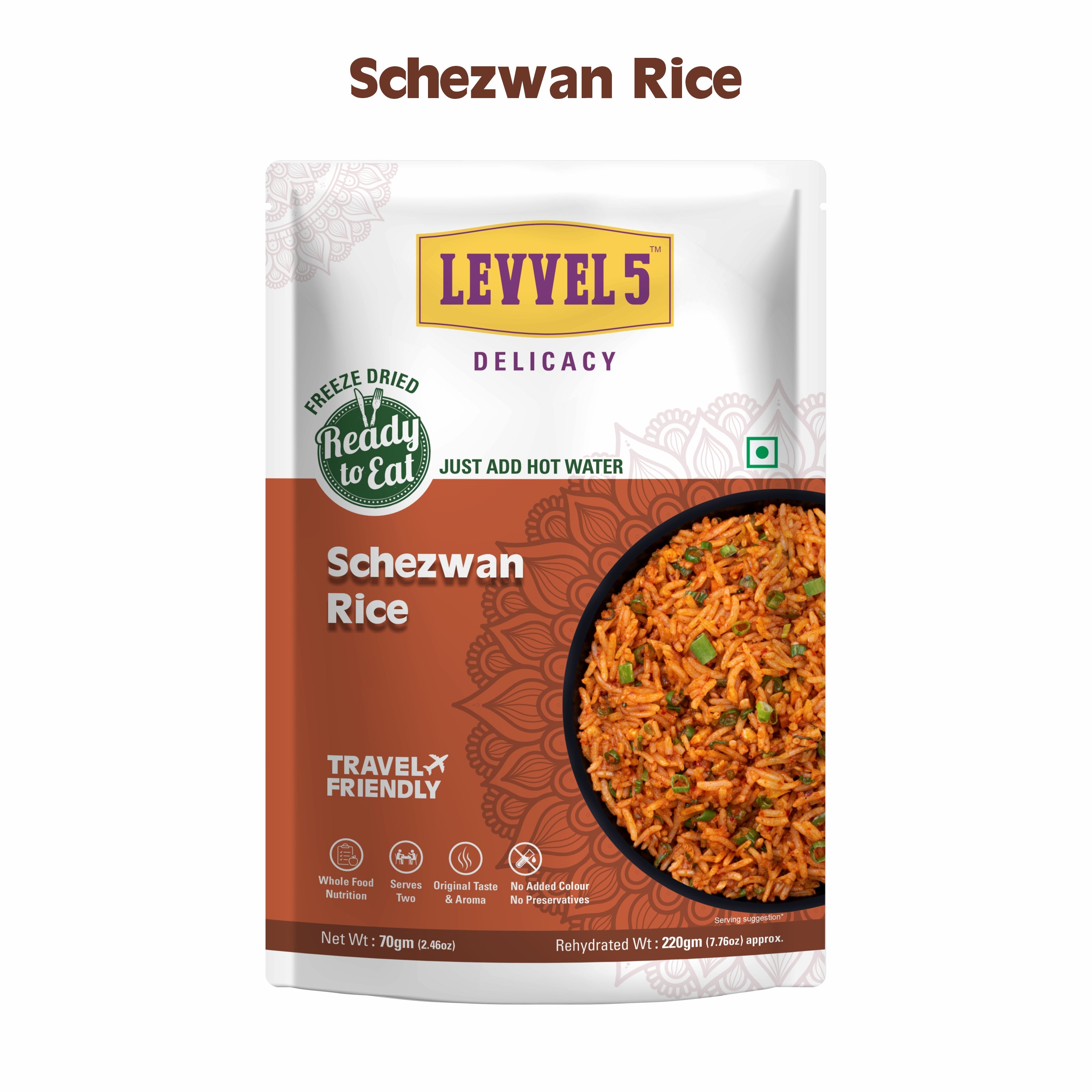 Schezwan Rice - Ready To Eat Pack of 3