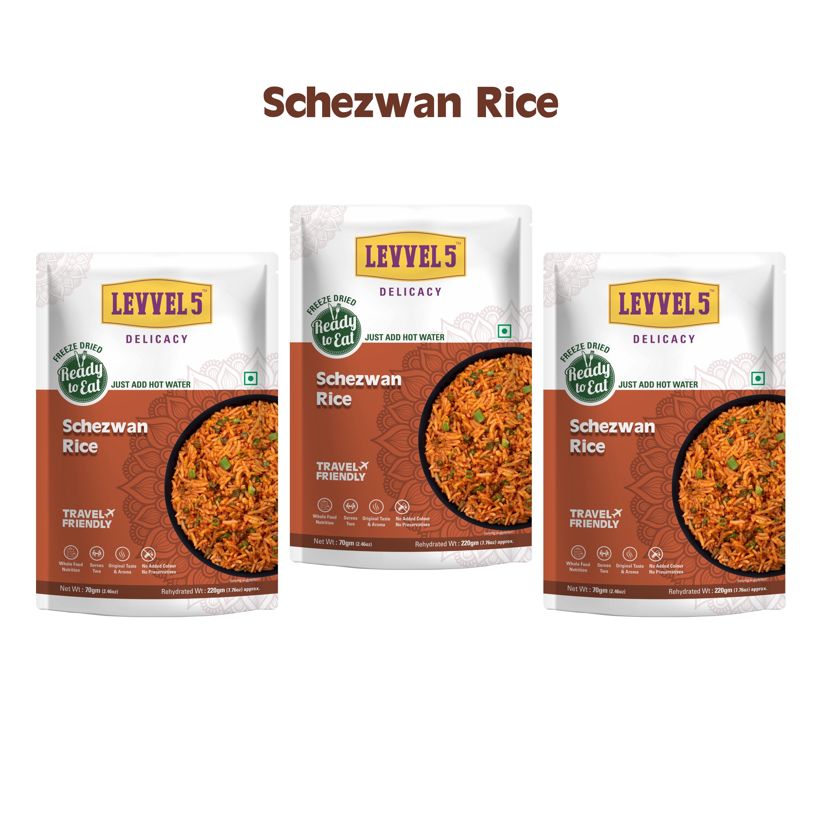 Schezwan Rice - Ready To Eat