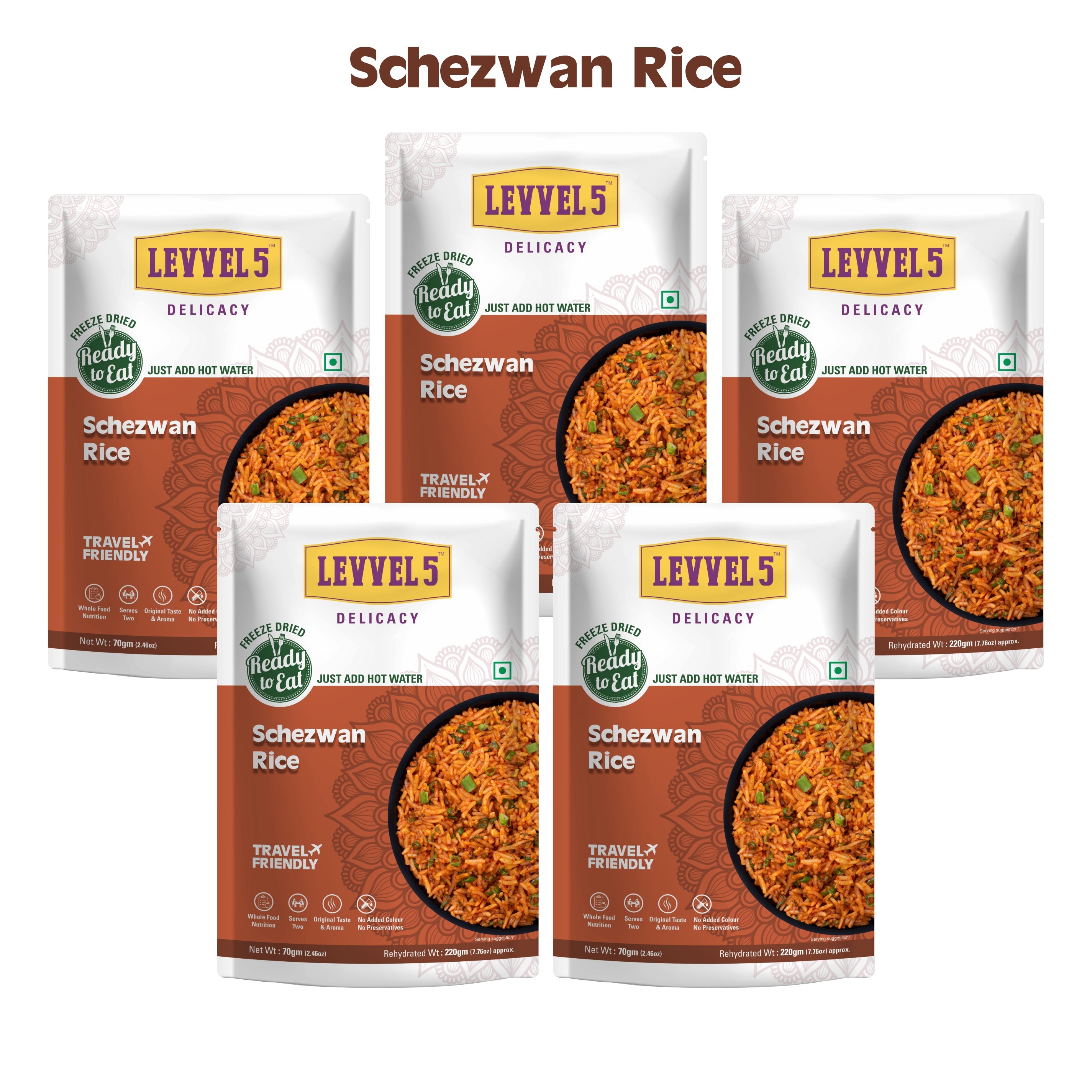 Schezwan Rice - Ready To Eat