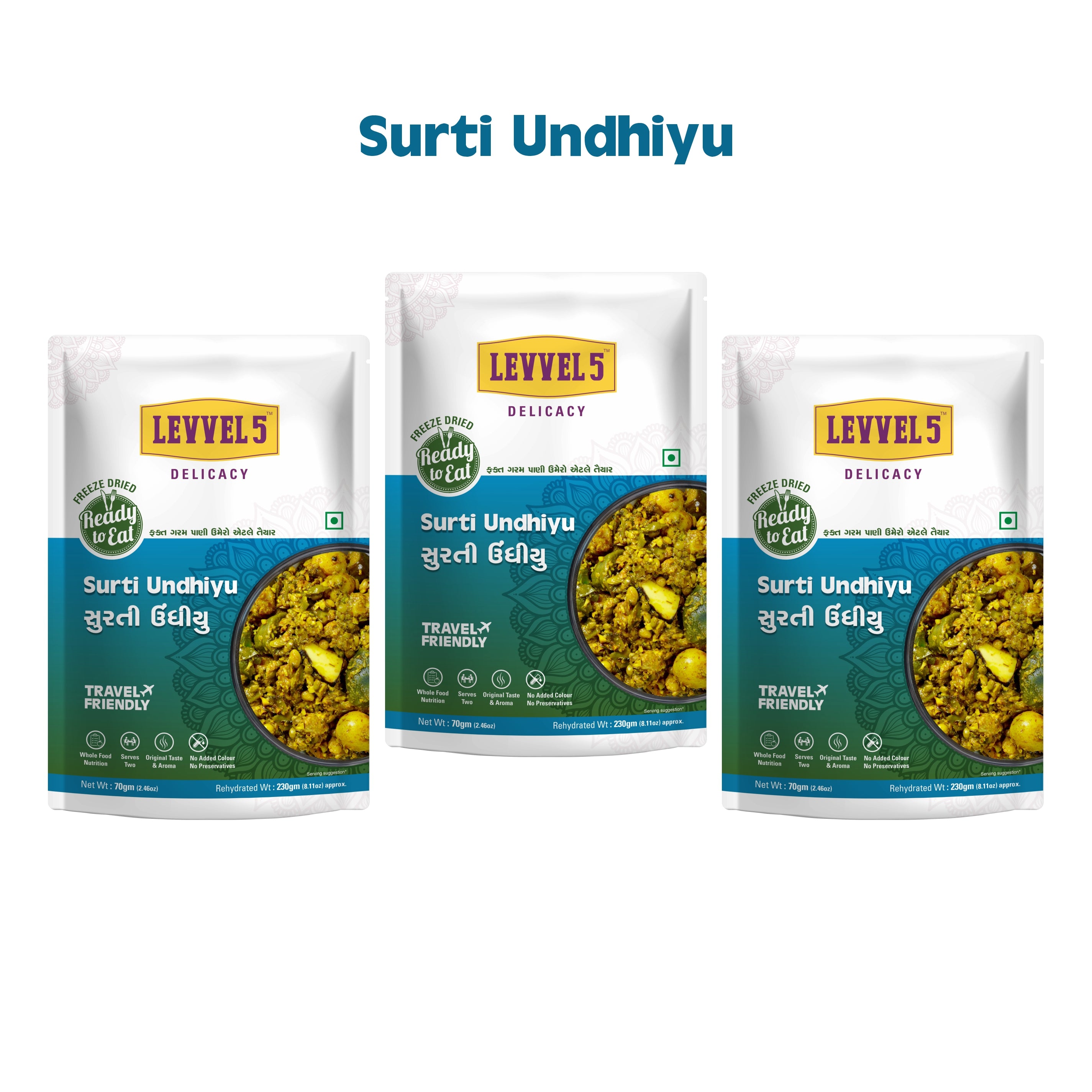 Gujarati Surti Undhiyu - Ready to Eat